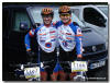 Edwin & Patrick kurz vor dem Start